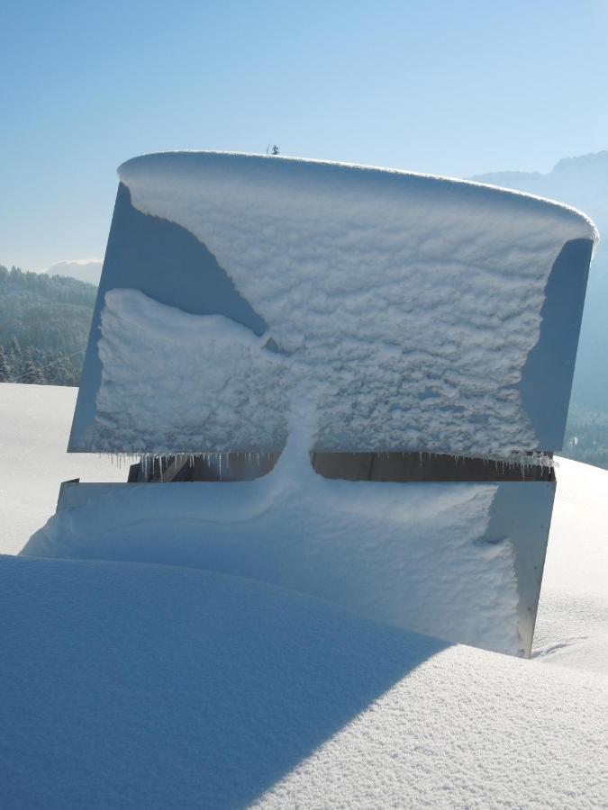 Appartamento Kraehenberg Am Rande Der Wildnis Sibratsgfäll Esterno foto